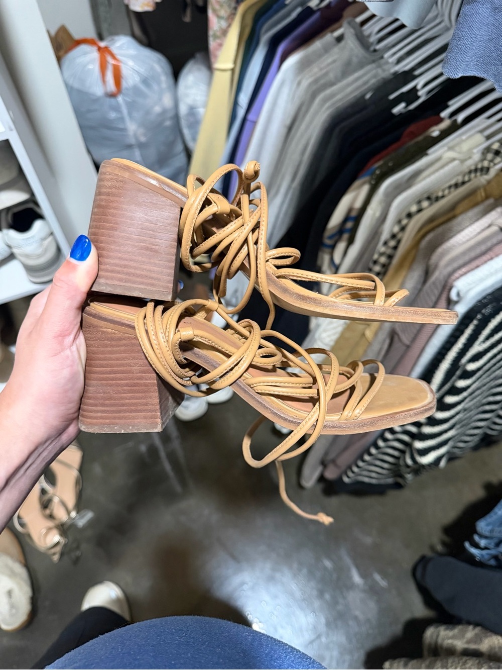 aldo strappy heels